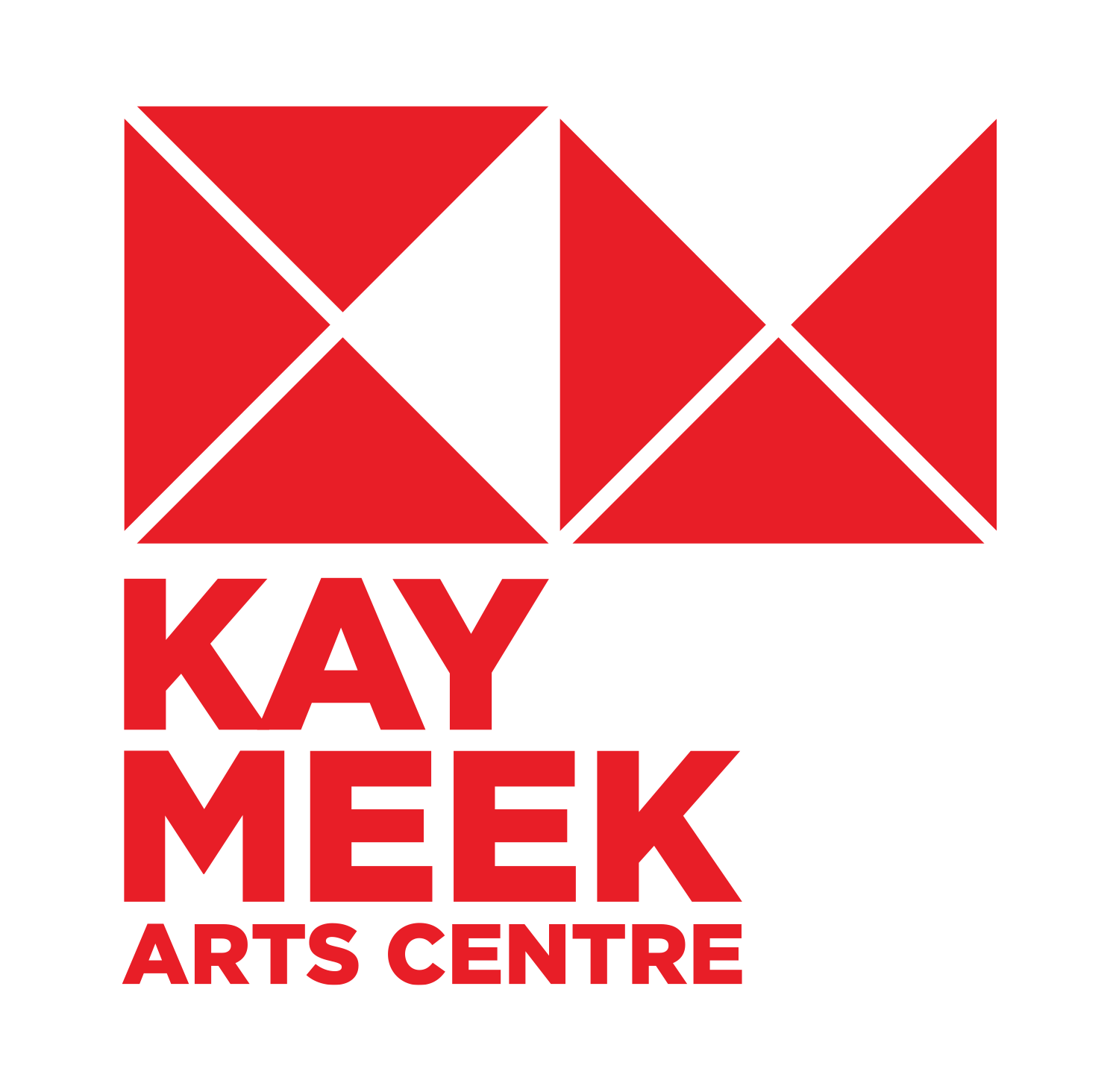 Red Kay Meek Arts Centre Logo